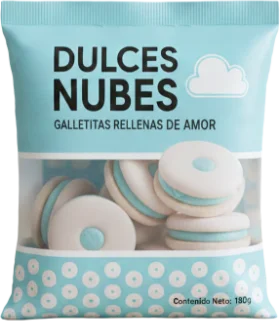 Empaque de Dulces Nubes