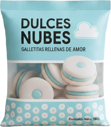 Empaque de Dulces Nubes